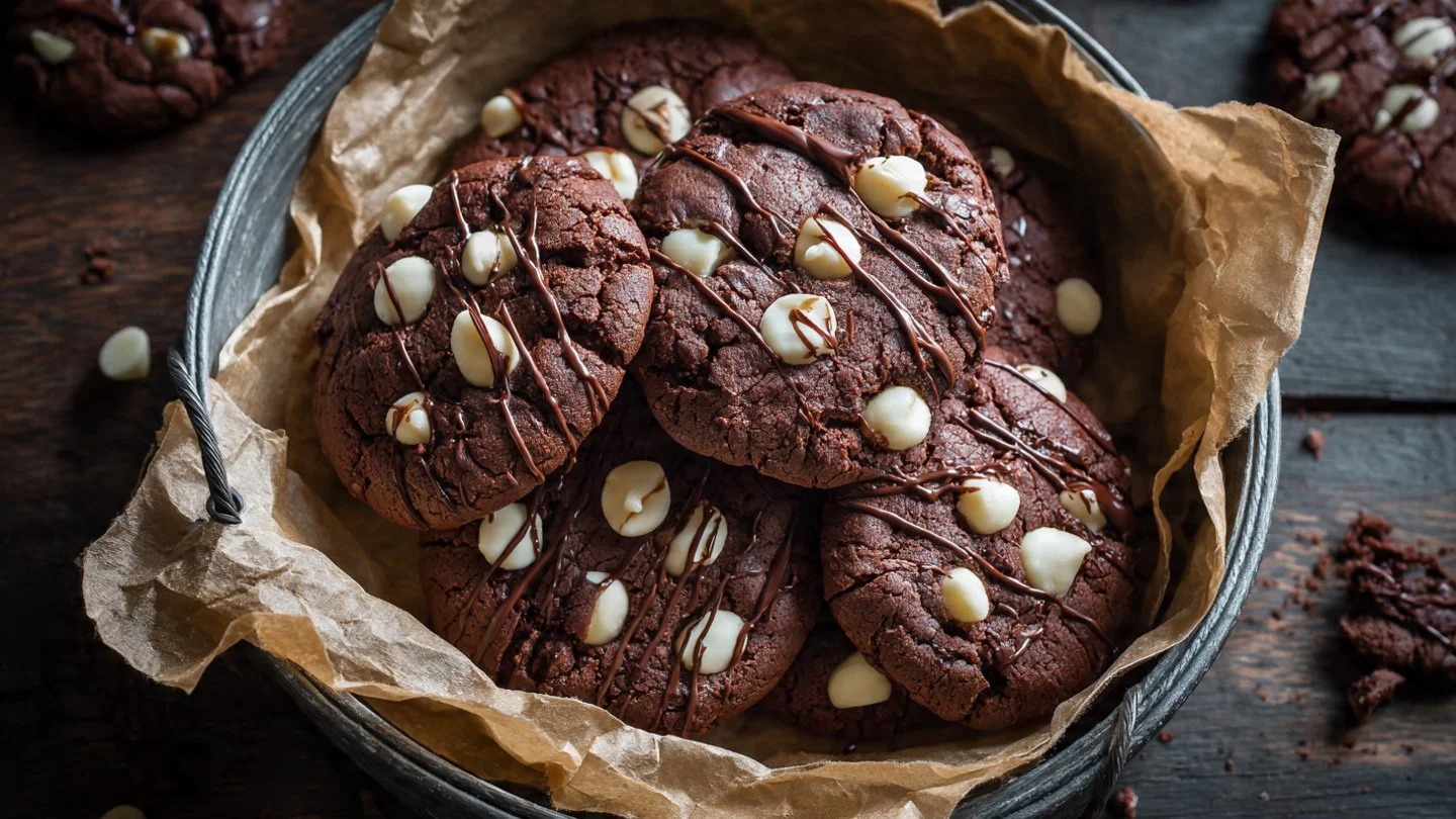 Decadent Chocolate Condensed Milk Cookies in Minutes