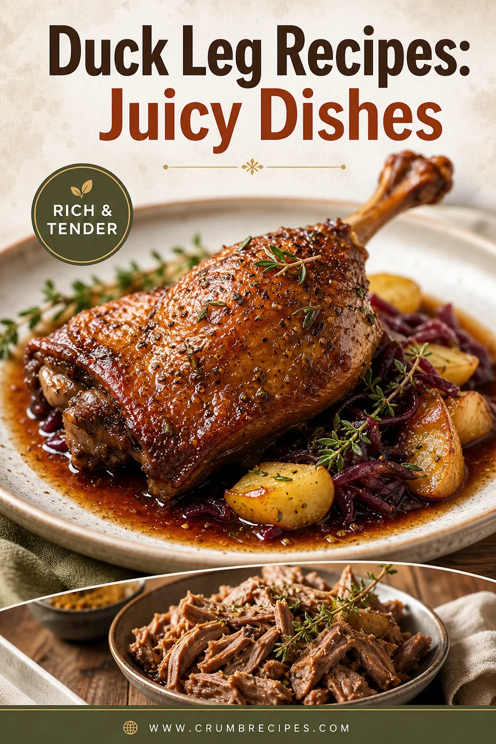 Duck Leg Recipes: Juicy Dishes duck leg Duck Leg Recipes: Juicy Dishes