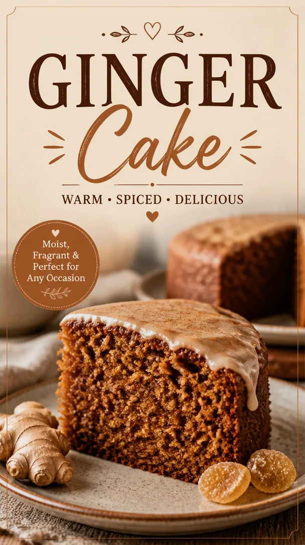 Decadent Ginger Cake: The Perfect Cozy Dessert ginger cake Ginger Cake