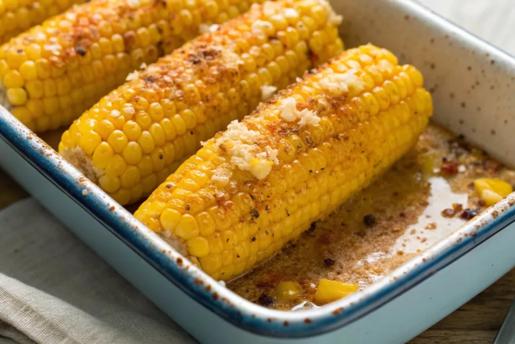 Honey Butter Oven Baked Corn: Perfect Side Dish