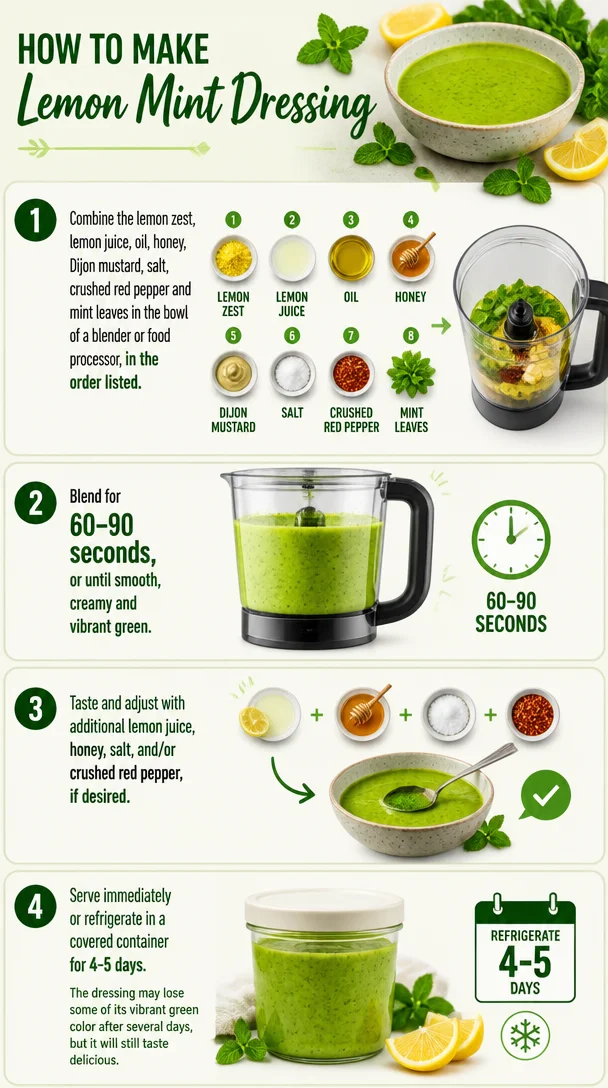 Honey Lemon Mint Salad Dressing Recipe Honey Lemon Mint Salad Dressing Honey Lemon Mint Salad Dressing Recipe