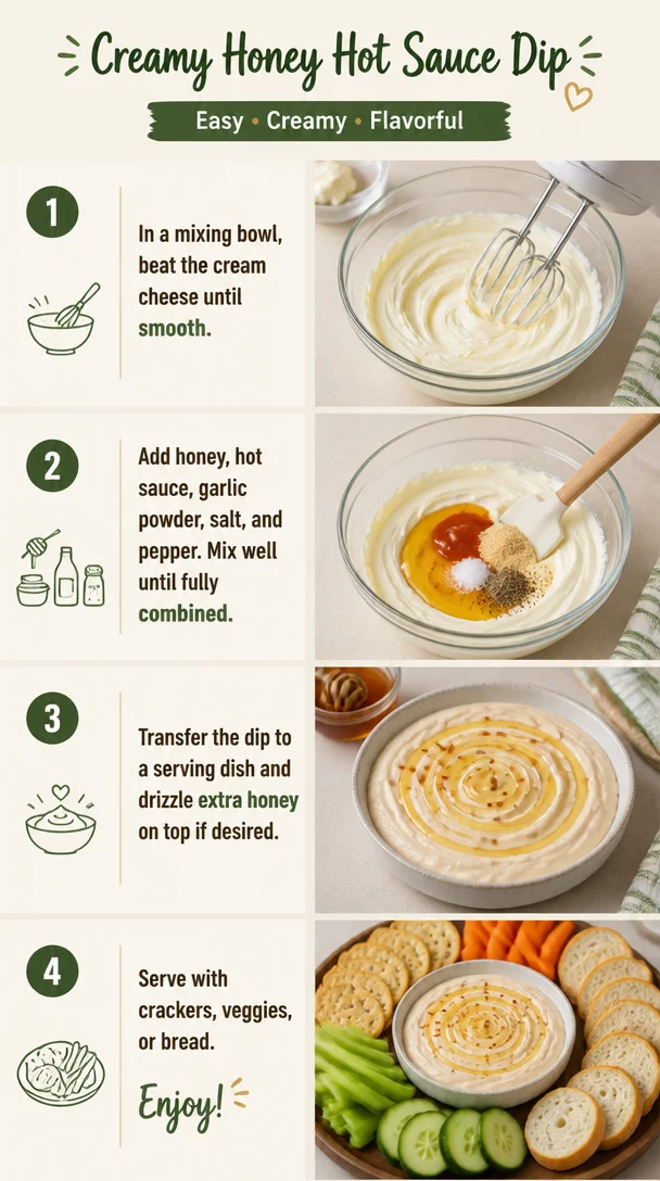 Hot Honey Cream Cheese Dip: Easy Crowd-Pleaser