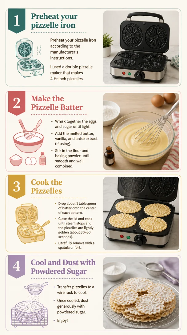 Italian Pizzelle Recipe: How to Make