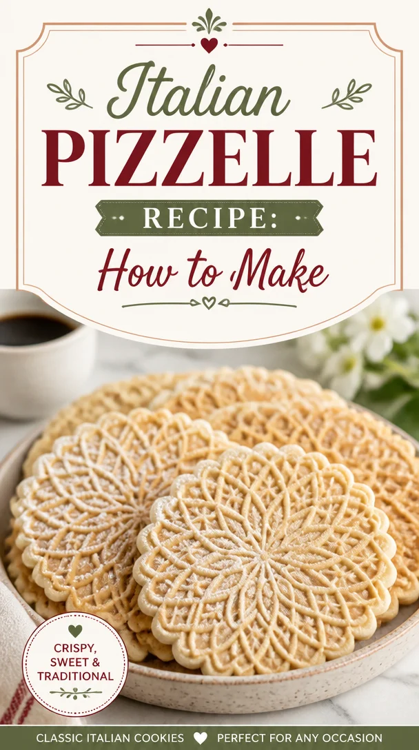 Italian Pizzelle Recipe: How to Make