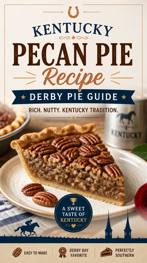 Kentucky Pecan Pie Recipe - Derby Pie Guide