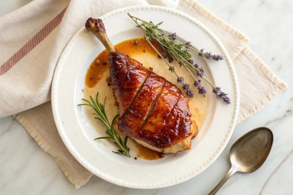 Lavender Honey Duck Recipe
