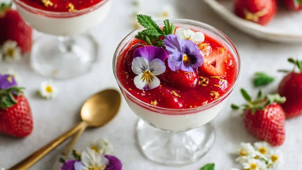 Lemon Vanilla Bean Panna Cotta Recipe
