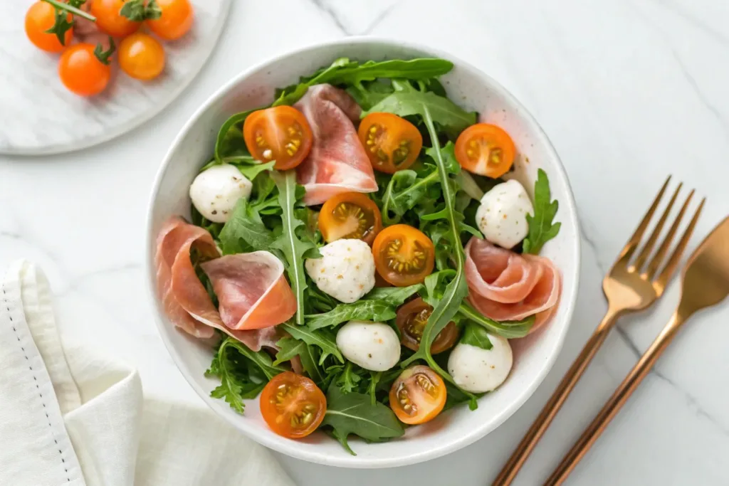 Melon Prosciutto Salad melon prosciutto salad Melon Prosciutto Salad