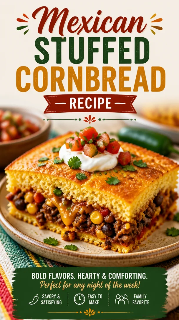 Mexican Stuffed Cornbread Recipe