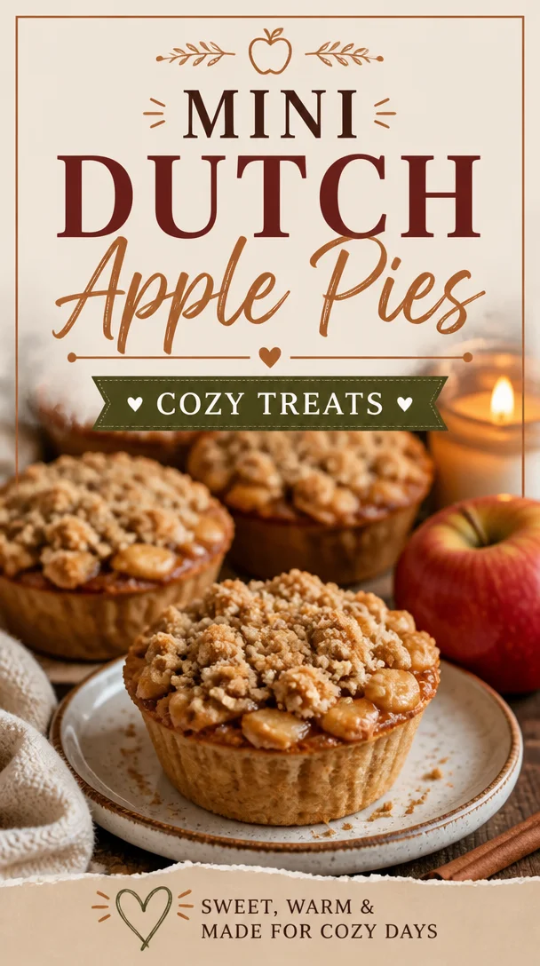 Mini Dutch Apple Pies: Cozy Treats