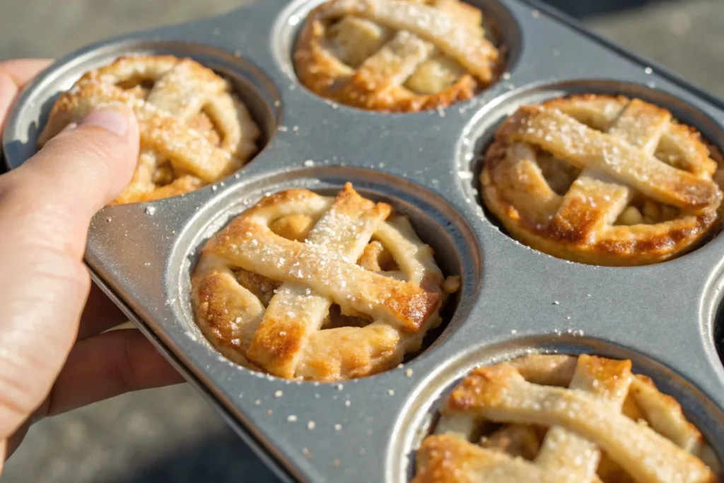 Irresistibly Quick Muffin Tin Mini Apple Pies Recipe mini apple pies Irresistibly Quick Muffin Tin Mini Apple Pies Recipe