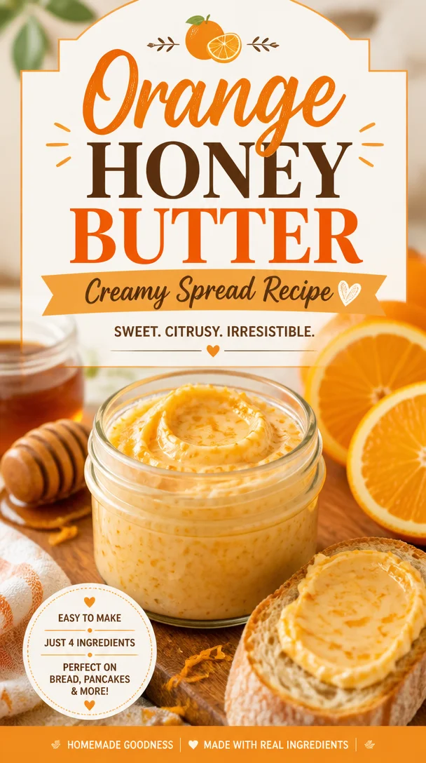 Orange Honey Butter: Creamy Spread Recipe
