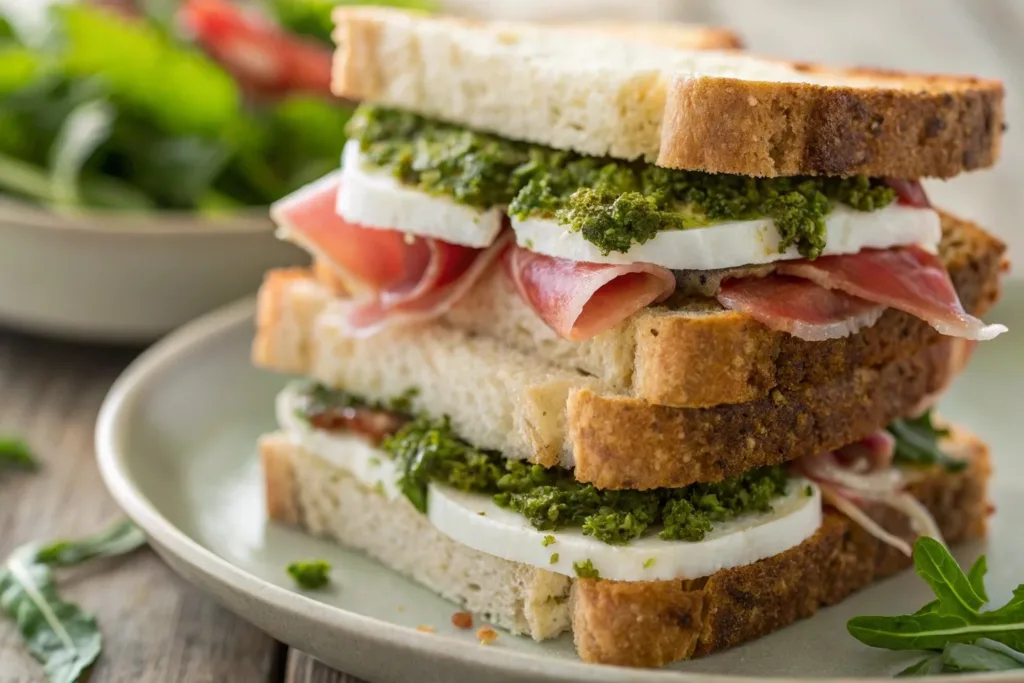 Prosciutto Pesto Tomato Sandwich Recipe Prosciutto Pesto Tomato Sandwich Prosciutto Pesto Tomato Sandwich Recipe