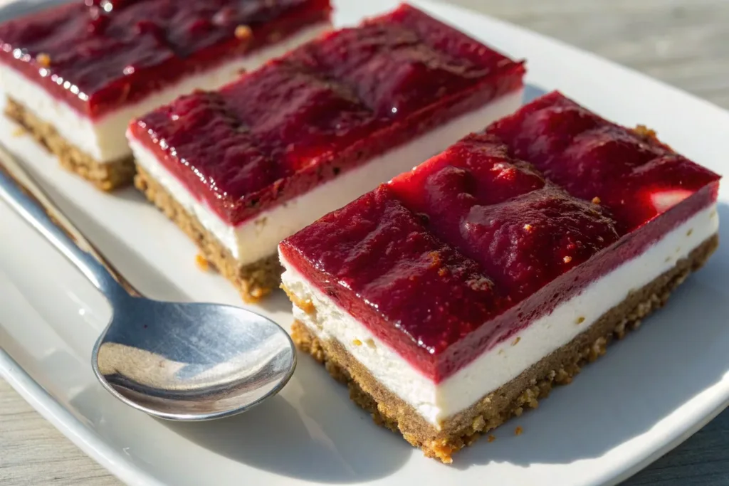 Raspberry Pretzel Jello Salad Recipe