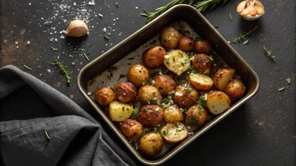 Roasted Potatoes with Duck Fat and Rosemary roasted potatoes Roasted Potatoes with Duck Fat and Rosemary