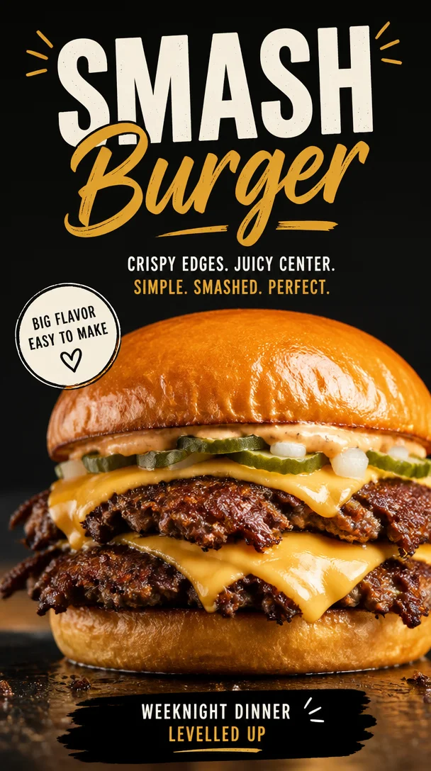 Smash Burger Magic: Your Go-To Recipe for a Juicy Delight Smash Burger Smash Burger