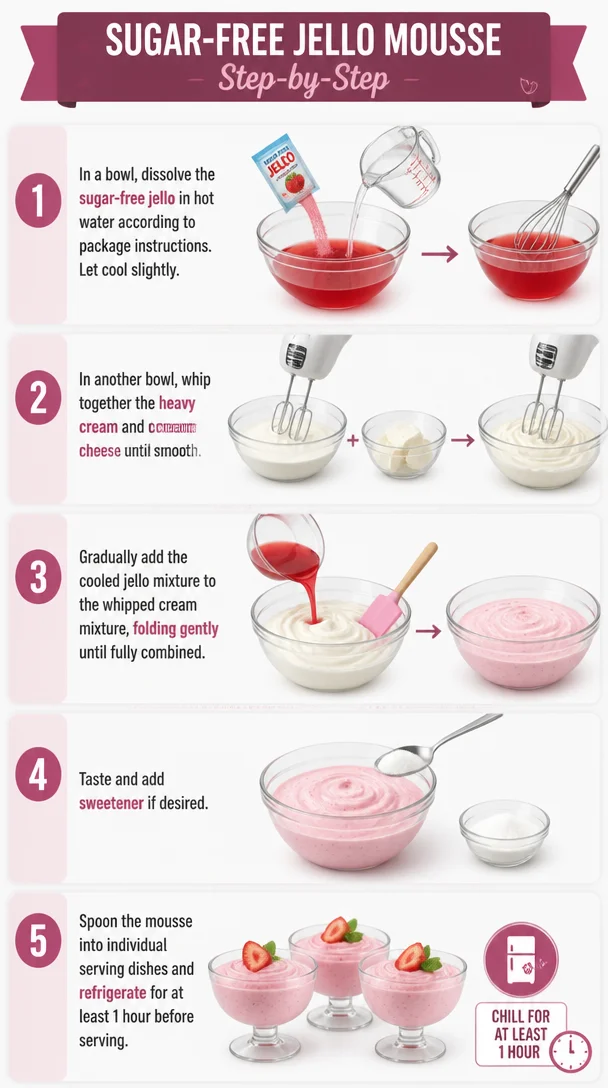Sugar Free Jello Mousse: Easy Recipe