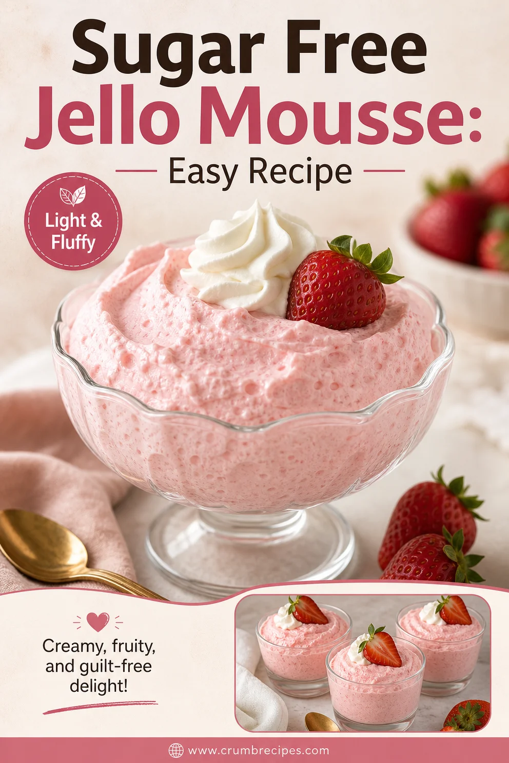 Sugar Free Jello Mousse: Easy Recipe