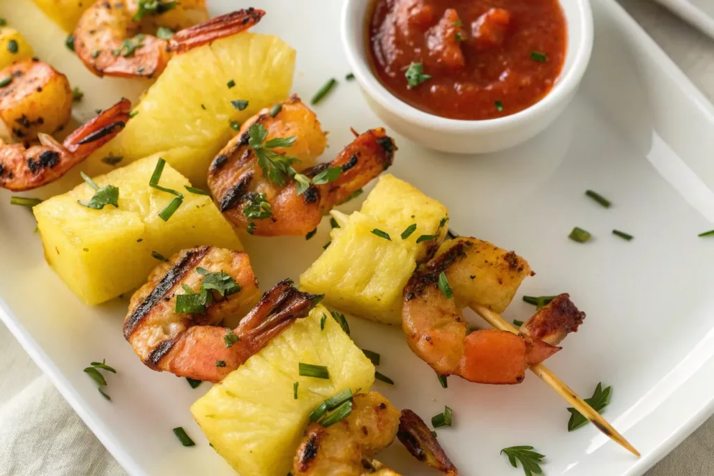 Sweet and Spicy Pineapple Shrimp Skewers: Quick Grilling pineapple shrimp skewers Sweet and Spicy Pineapple Shrimp Skewers: Quick Grilling