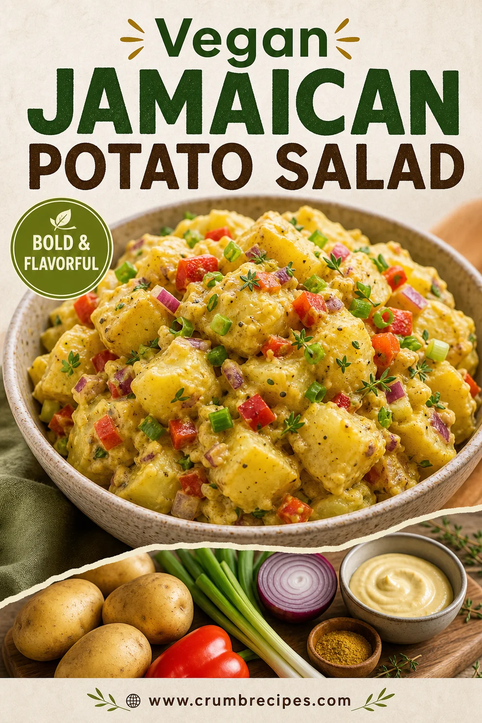 Vegan Jamaican Potato Salad Vegan Jamaican Potato Salad Vegan Jamaican Potato Salad