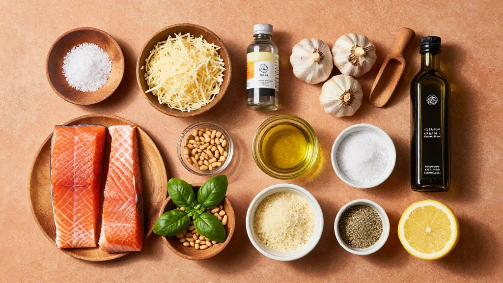 Air Fryer Parmesan Pesto Salmon Parmesan Pesto Salmon Air Fryer Parmesan Pesto Salmon