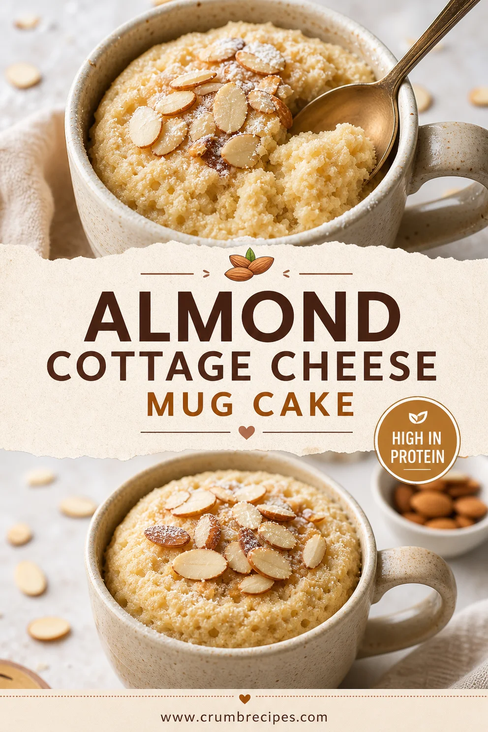 Almond Cottage Cheese Mug Cake: Easy Mug Recipe Almond Cottage Cheese Mug Cake Almond Cottage Cheese Mug Cake: Easy Mug Recipe