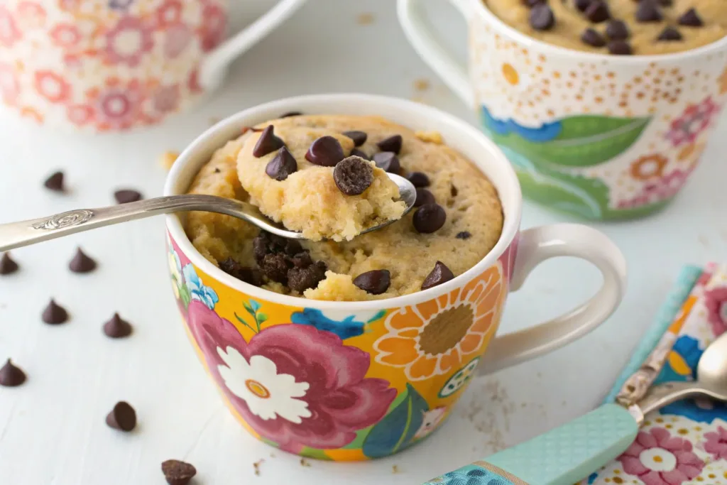 Chocolate Chip Mug Cake: Quick Microwave Treat