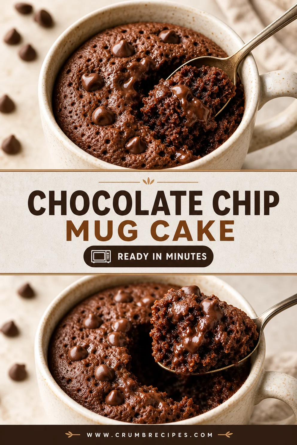 Chocolate Chip Mug Cake: Quick Microwave Treat