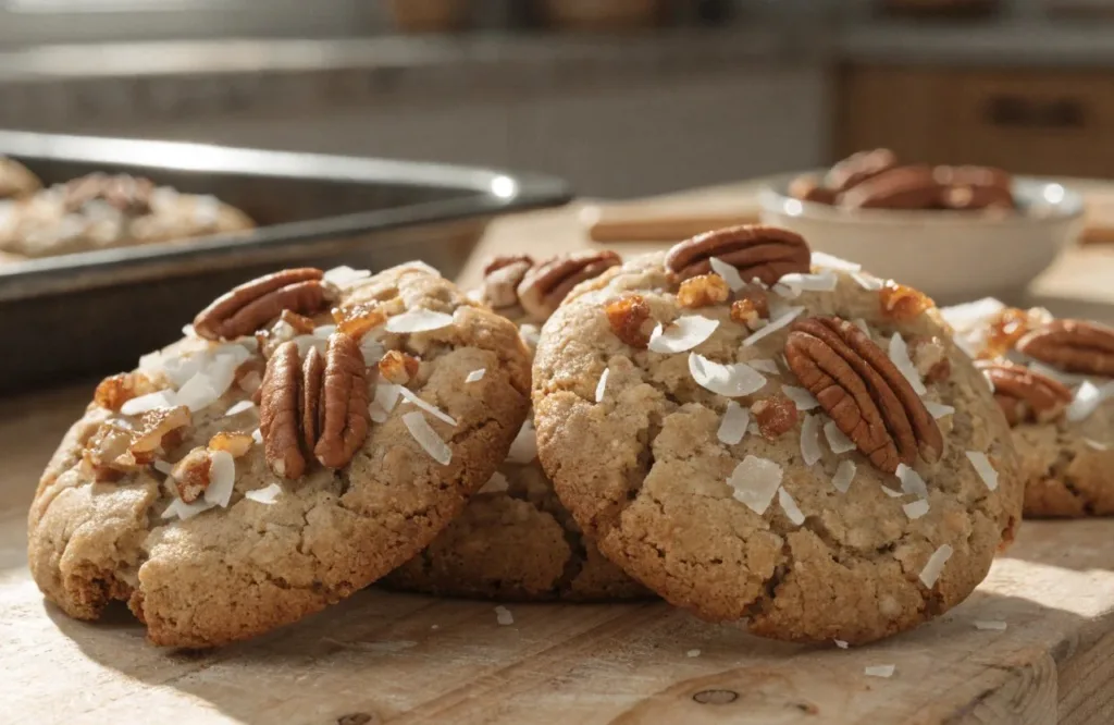 Coconut Pecan Toffee Cookies Coconut Pecan Toffee Cookies Coconut Pecan Toffee Cookies