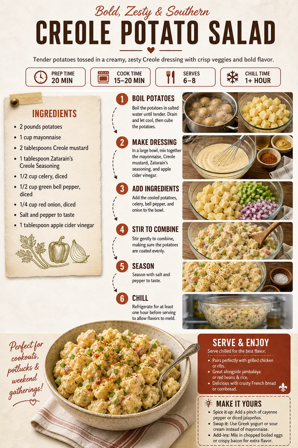 Creole Potato Salad