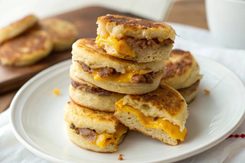 Easy Sausage Egg Biscuit Bites sausage egg biscuit Easy Sausage Egg Biscuit Bites