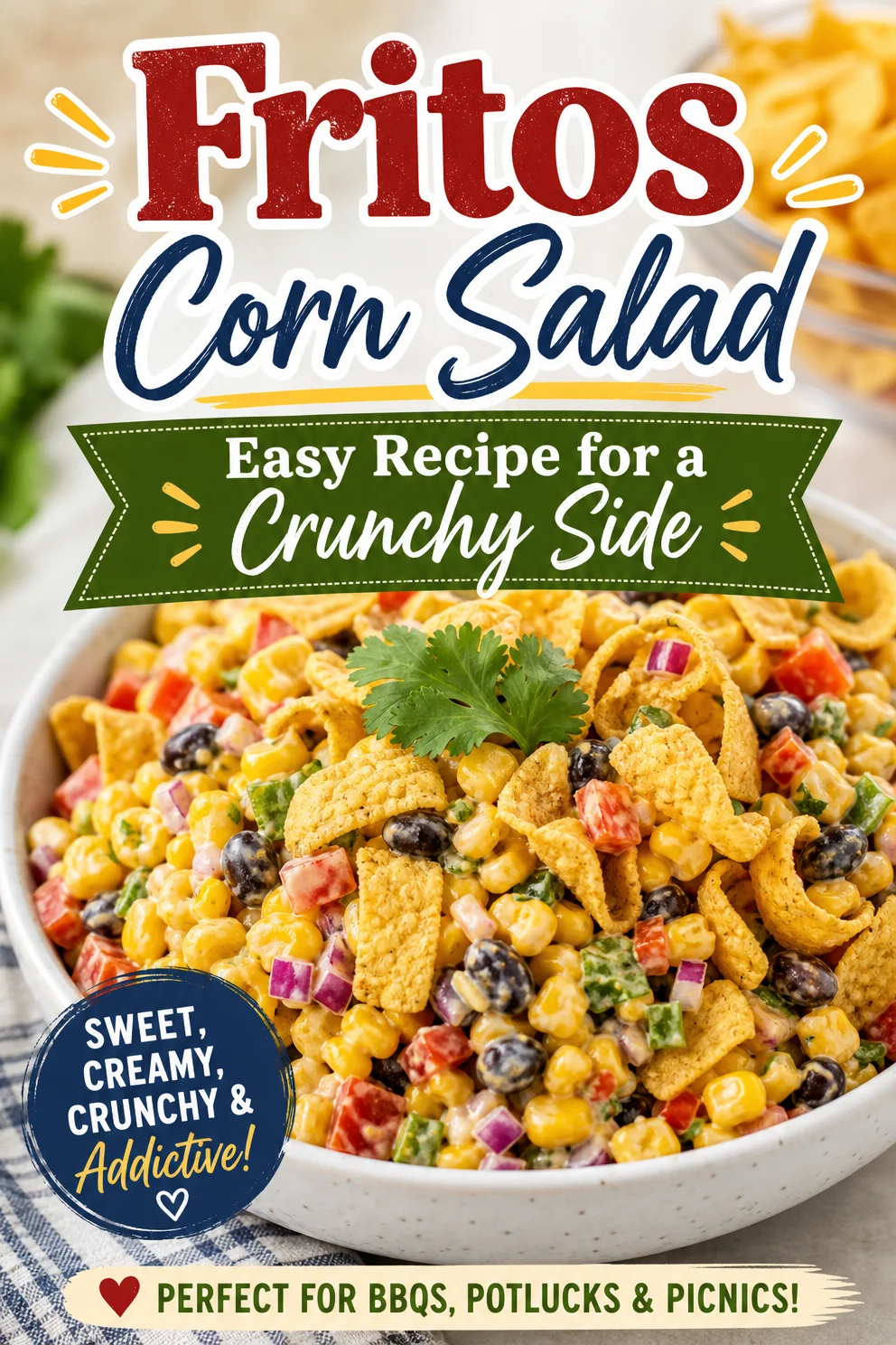 Fritos Corn Salad: Easy Recipe for a Crunchy Side