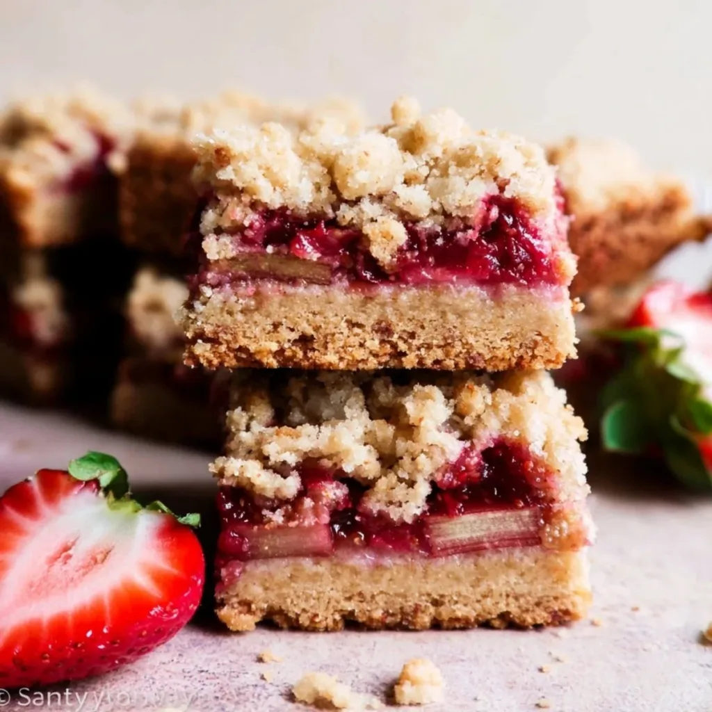 Irresistible Strawberry Rhubarb Crumb Bars – The Ultimate Summer Treat