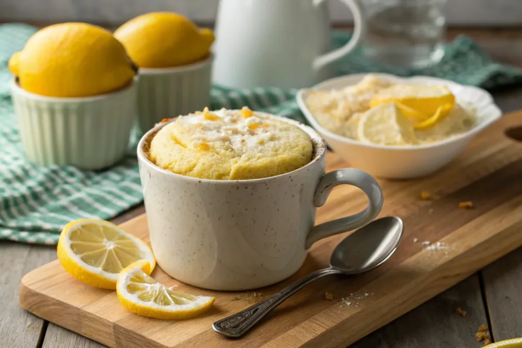 Lemon Mug Cake