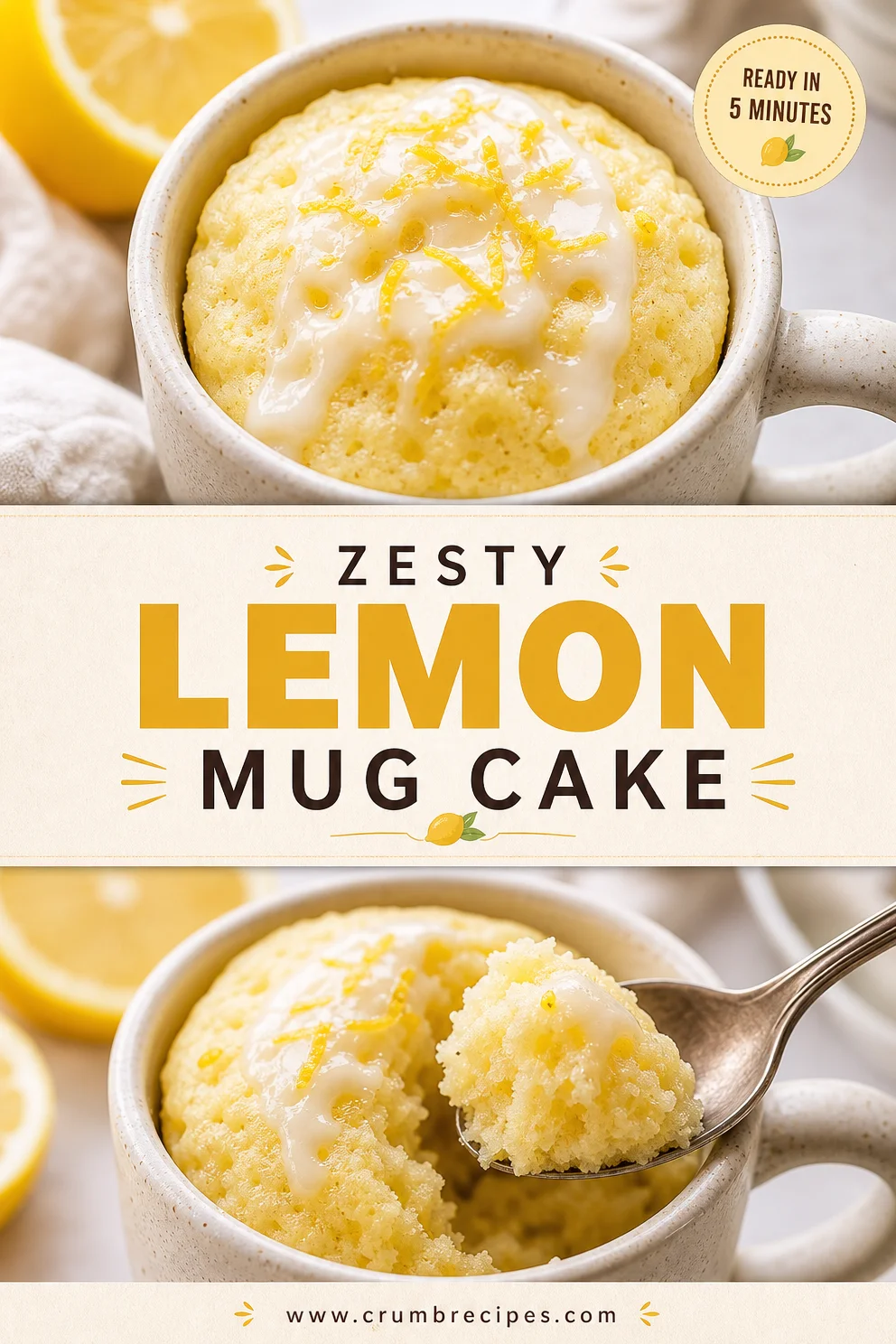 Lemon Mug Cake
