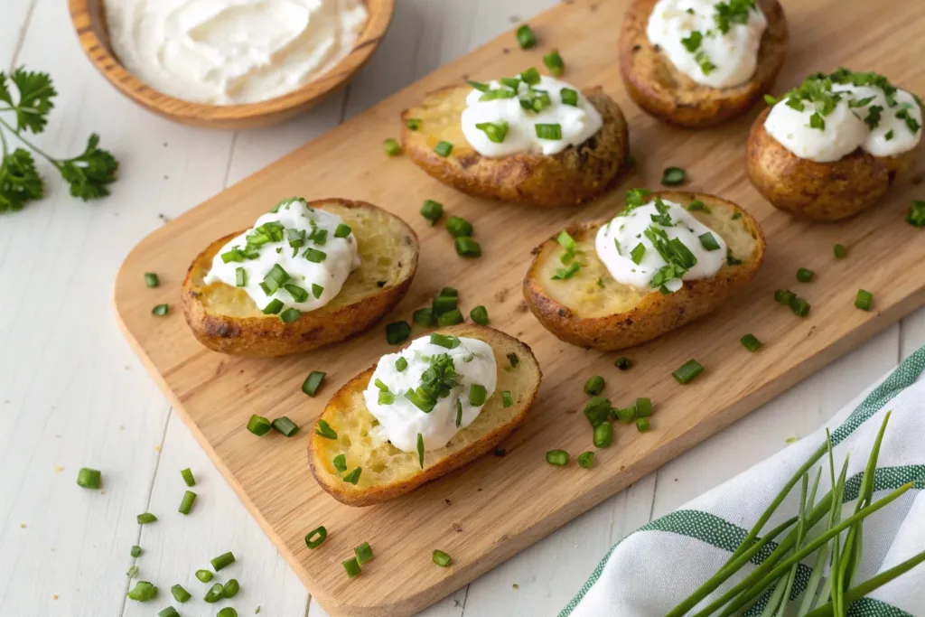 Mini Baked Potatoes: Easy Weeknight Side baked potatoes Mini Baked Potatoes: Easy Weeknight Side