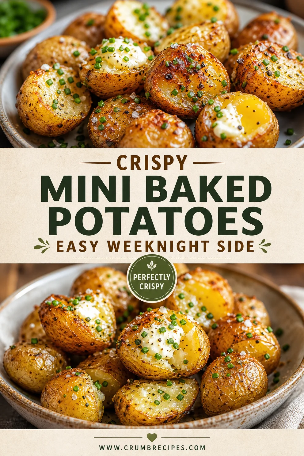 Mini Baked Potatoes: Easy Weeknight Side baked potatoes Mini Baked Potatoes: Easy Weeknight Side