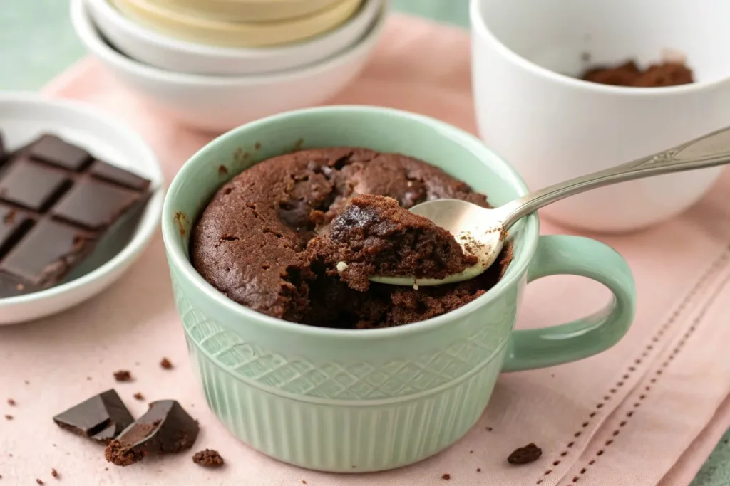 Moist Greek Yogurt Mug Brownie: Easy Mug Dessert