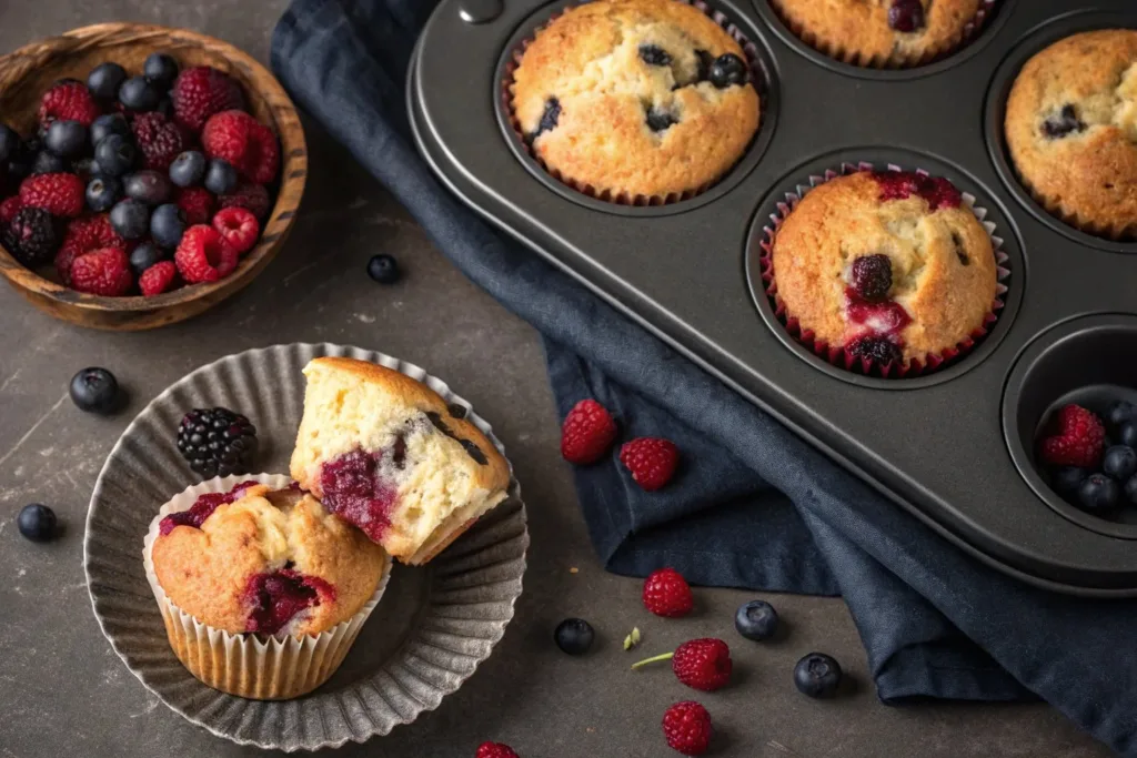 Mulberry Muffins Recipe: Easy