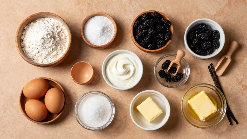 Mulberry Muffins Recipe: Easy