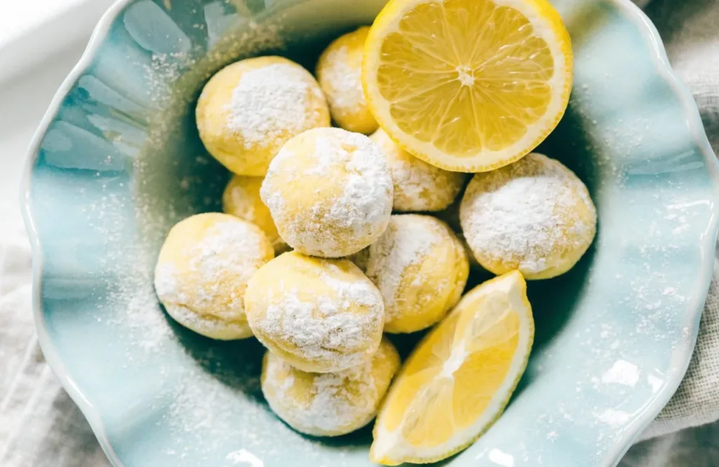 No Bake Lemon Truffles