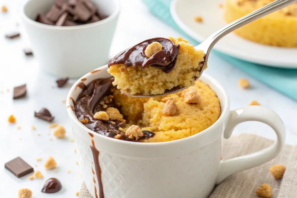 Peanut Butter Mug Cake 5-Minute Recipe