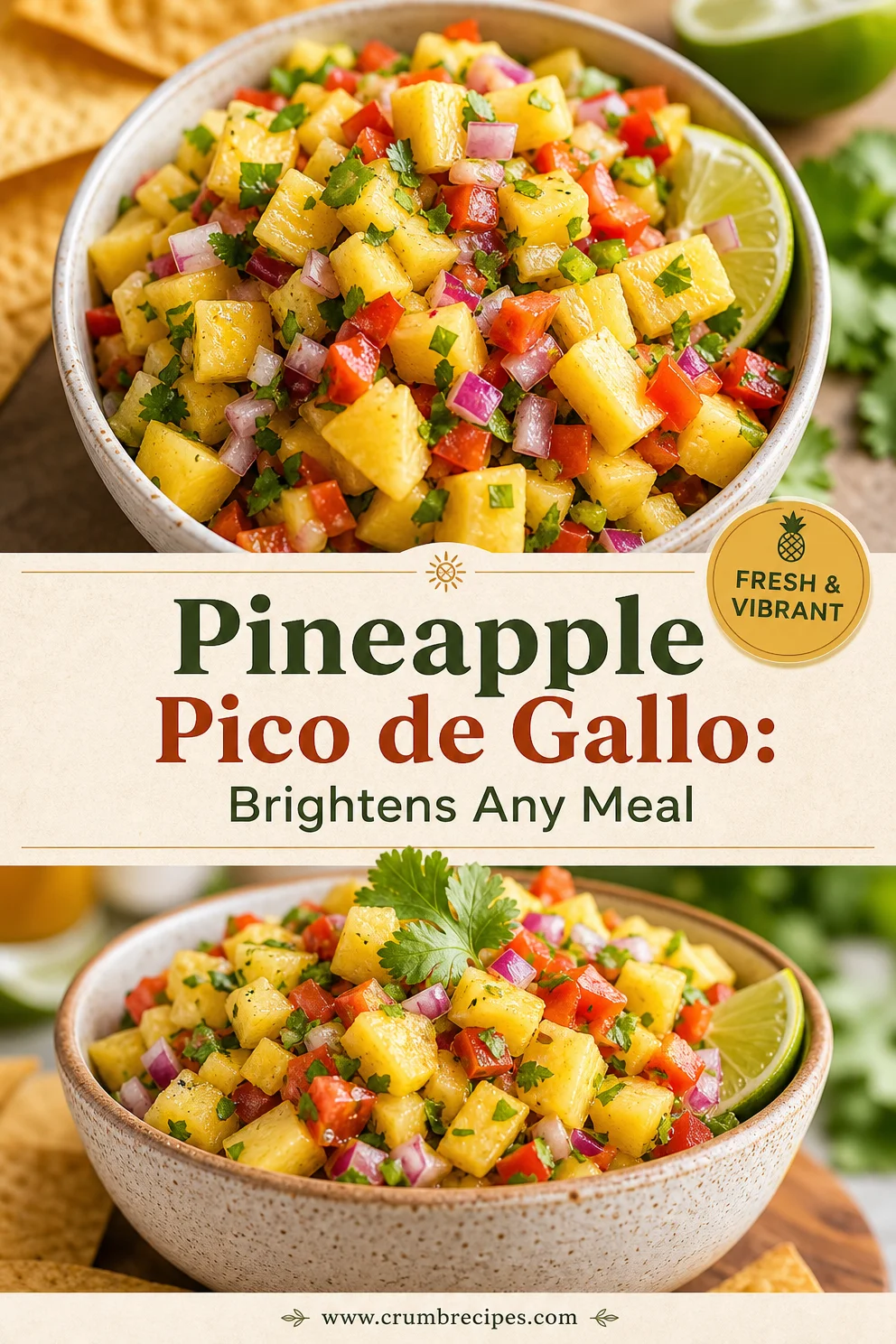 Pineapple Pico de Gallo: Brightens Any Meal