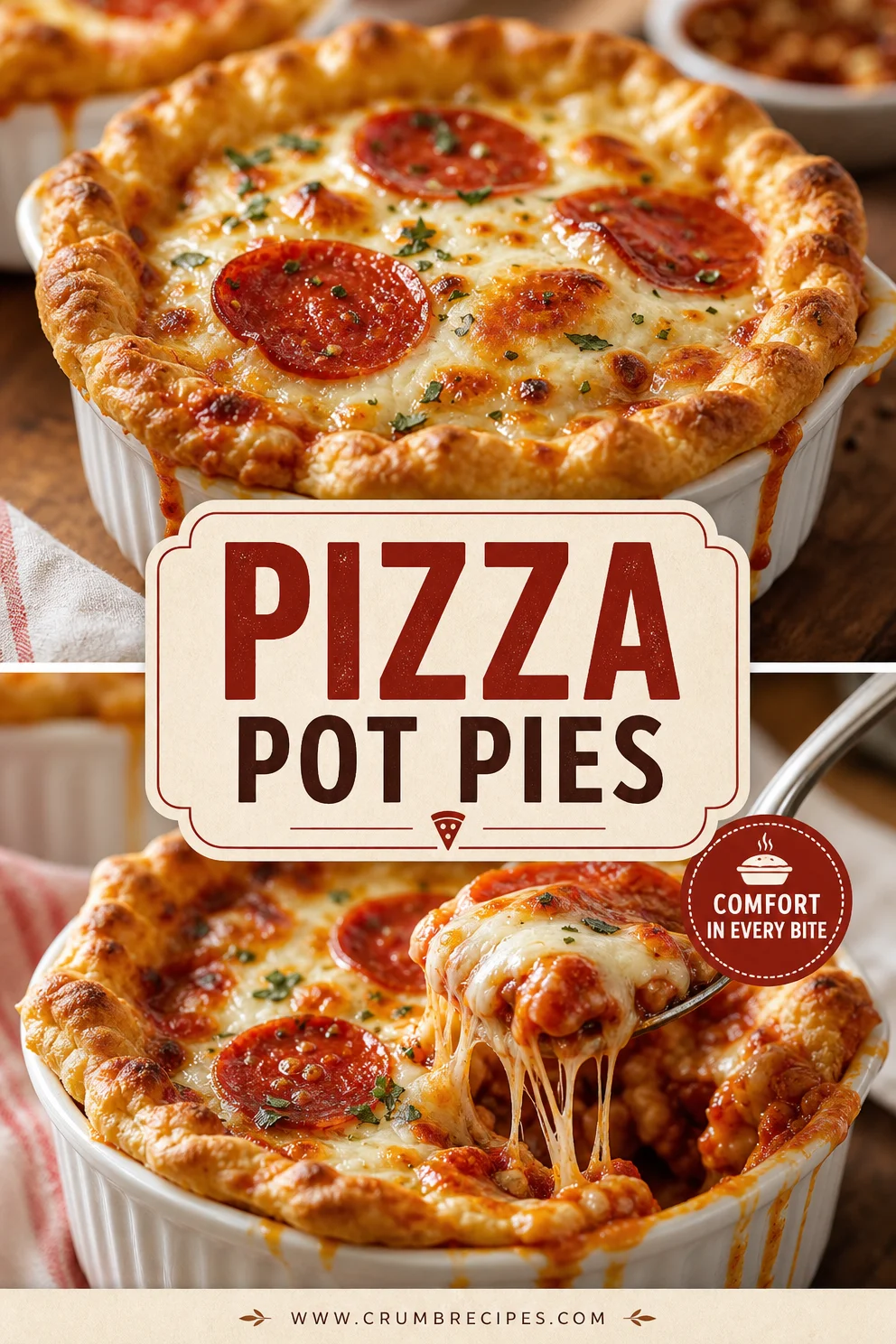 Pizza Pot Pies Pizza Pot Pies Pizza Pot Pies