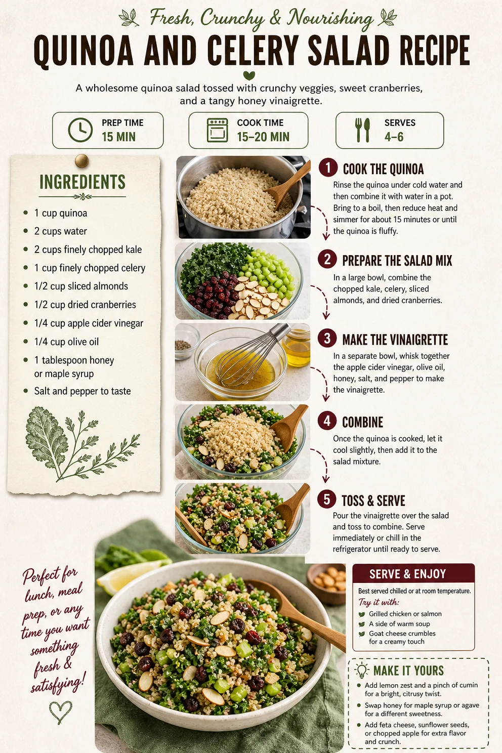 Quinoa and Celery Salad Recipe Quinoa and Celery Salad Quinoa and Celery Salad Recipe