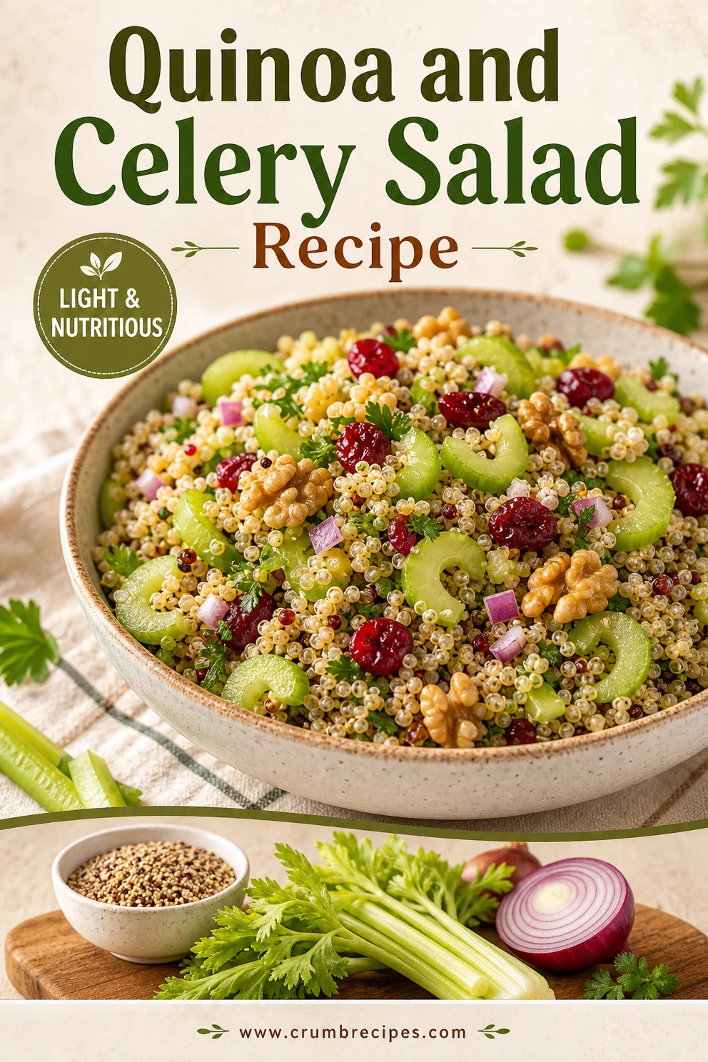 Quinoa and Celery Salad Recipe Quinoa and Celery Salad Quinoa and Celery Salad Recipe