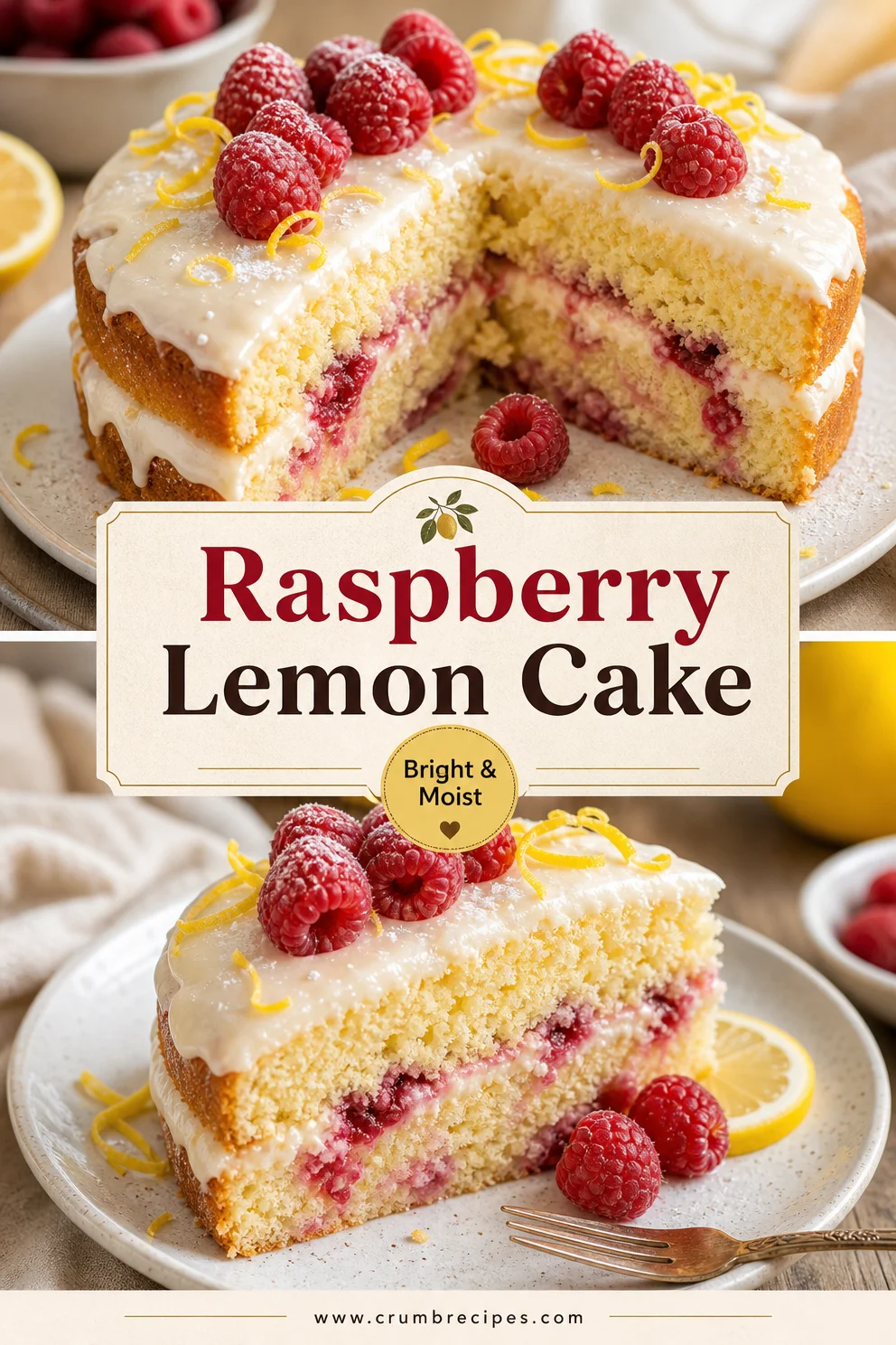 Raspberry Lemon Cake