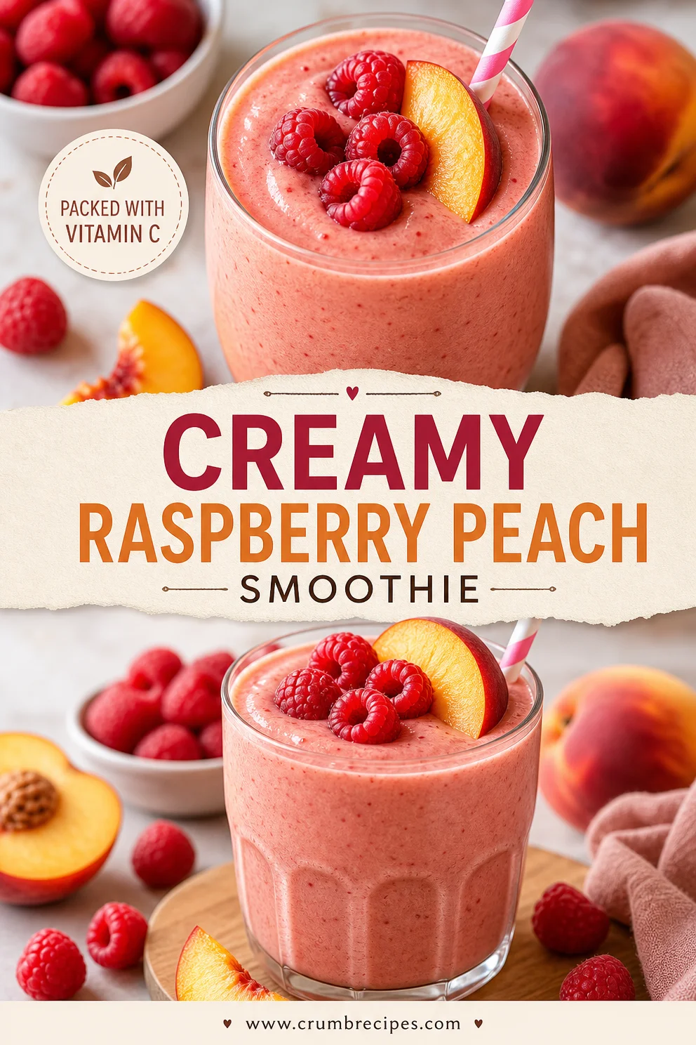 Raspberry Peach Smoothie Raspberry Peach Smoothie Raspberry Peach Smoothie