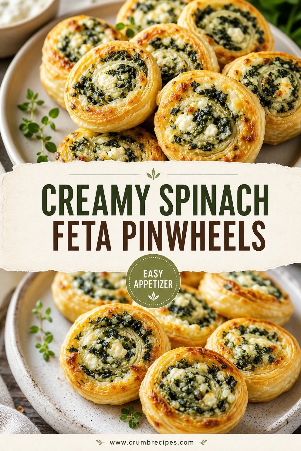 Spinach and Feta Pinwheels: Easy Spinach Bites Spinach and Feta Pinwheels Spinach and Feta Pinwheels: Easy Spinach Bites