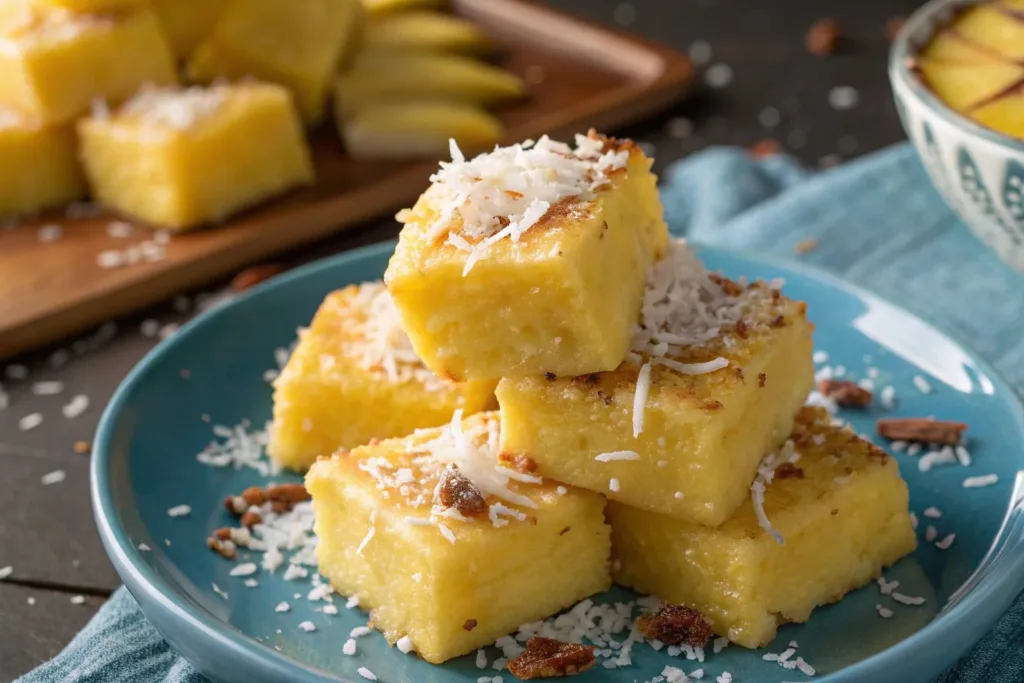 Sunrise Coconut and Pineapple Bites coconut pineapple bites Sunrise Coconut and Pineapple Bites